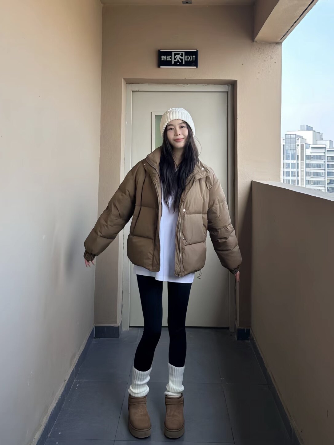 小野和子春季鲨鱼裤 薄款塑形收腹提臀 瑜伽外穿两相宜 高腰设计拉长比例