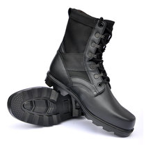 Spring and summer single combat boots men and women special forces tactical boots airport security shoes security duty boots wool boots