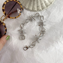 European and American ins Thorn Thorn bracelet retro cold wind trend pop hip hop chain men and women couples