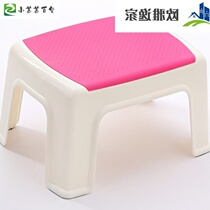Xiao Su plastic stool high bathroom small Dengzi Fang Deng thickened adult shoe stool Childrens small bench small stool household