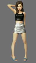 Japan Lin Haoji prototype creation doll first edition 1 12 vest girl SW-3