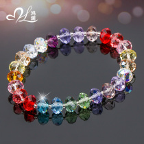 Honglan Austrian Crystal Bracelet Womens Handlework Color Handstring Beads Transfer Beads 2021 New Weaving Hand Rope