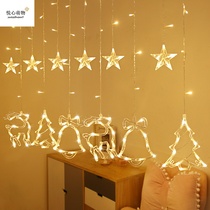 Christmas Decorations Festival Dress Shop Window Hanging Decoration Scene Arrangement Christmas Tree Trinket Bell Pendant