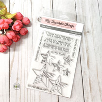 My favorite things on the stars Stars Above Import Clear Stamp