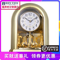 Lisheng table clock European classical living room office mute modern fashion creative ornaments decoration 4SG696