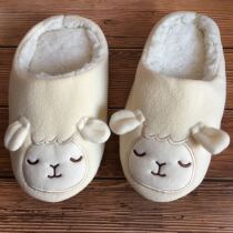 2 Double export Japanese single slippers autumn and winter household Women animal cute soft bottom plush warm slippers