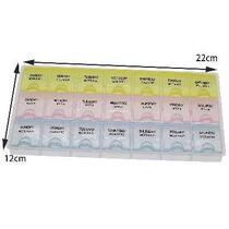 Weekly Transparent Medicine Tablet Pill Box Storage Holder