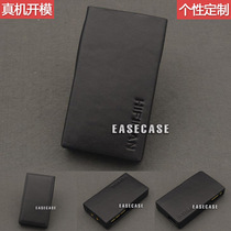 A6 style of personality Custom Hifiban leather sleeve HM1000 Too Upper Real leather protective sheath shell leather set black