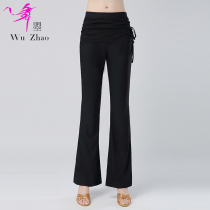 New Latin dance pants Slim slim womens pants National standard ballroom dance square dance dance pants three-step dance pants