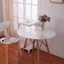 Custom round tablecloth waterproof round soft glass PVC plastic waterproof transparent round tablecloth table mat anti-scalding crystal board