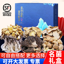 Yunnan Tuozu special production of wild mushroom dry mushroom nutritional mushroom gift gift of mid-autumn Spring Festival Festival Festival