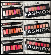 8 color peach blossom makeup color eye shadow beautiful pink eye shadow orange eye shadow 8 color mousse eye shadow