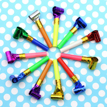 Cartoon Blowing WhistleblowChildrens Little Toys Birthday Party Drawing Drawing Roll Blowing Whistleblowing Decorating Kindergarten Gift