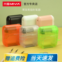 Mia zero degree card-proof lead pencil sharpener for art students