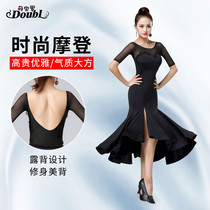 New modern dance dress dress womens performance dress Waltz friendship competition dress tango big swing dress national standard dance dress