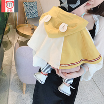 Shawl cloak Spring and autumn baby out windproof cloak Autumn windproof baby boy children autumn windproof small coat