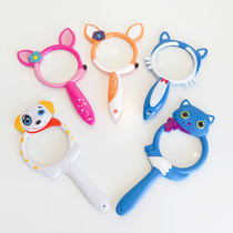 Export childrens magnifying glass fawn exploration nature baby outdoor insect collection box catching butterfly net fishing