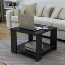  Coffee table Simple lazy apartment Economical black small table Office reception room Simple bedside square corner