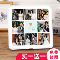 Jiu Gong Photo Frame Stand Photo Custom Wall Creative Album Frame Baby Crystal Combo Print Wash Photo