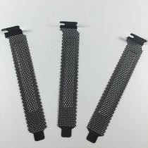 Desktop computer chassis baffle PCI bit expansion slot baffle Graphics card sound card baffle Metal iron sheet regular section