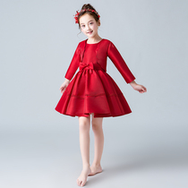 Children's Dress Princess Dress Girl Peng Peng Peng Peng Peng Peng Peng Peng Peng Shouxi Performance Costume Little Host's Birthday Derry Dress Dress Dress