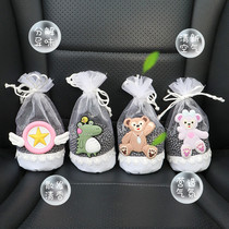 Car bamboo charcoal bag in addition to formaldehyde and odor car cartoon activated carbon bag to smell new car essential artifact female