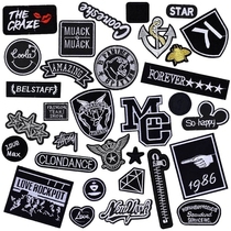 Household jeans to fill holes special patch cloth stickers fashion large knee clothes broken pants new xyzs