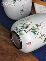 Chinese style minimalist ceramic vase pendulum for home living room Xuanguan Flower Flower Flower Figs Big Creative Ins Floral Furnishing