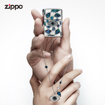 Zippo Lighter Eyes Couple Gift Box Swarovski Crystal Element zippo Official Flagship Store