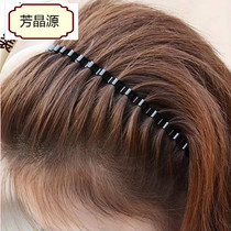 Vintage Korean hair card pressure hair bangs Iron non-slip hair band back Yiwu hair band wave head Korean version of hair accessories