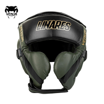 VENUM head guard full guard Rinares with the same venom professional boxing loose Thai Boxing guard Monkey Face Helmet