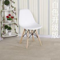 Nordic dining chair home American backrest stool desk chair chair chair modern minimalist hotel Fashion Restaurant chair