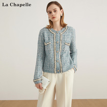 Lashabelle 2022 Spring new trendy knitwear small fragrant wind jacket woman short fur coat easy to wear outside