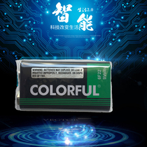 9V Battery Durable And Durable Smoke Alarm Toy Remote Control Wan Meter Microphone Square 9 V Battery 6F22