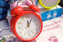 Metal Big Lights Nocturnal Alarm Bells Bells Music Loud bells muted lights Ribbon Night Light Students