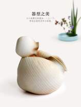 Home ceramic desktop flowing water ornaments office atomization humidification small fountain living room feng shui wheel creative send