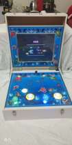 New folding portable double single person small fish fish pounce game machine