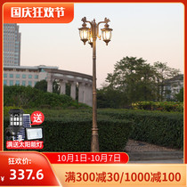Garden lights 3 m Chinese antique outdoor garden villa community high pole home rural outdoor waterproof led street lights