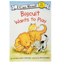 (send audio) original English original My First I Can Read Biscuit Wants to Play Wang Peating Private Room English Book Single