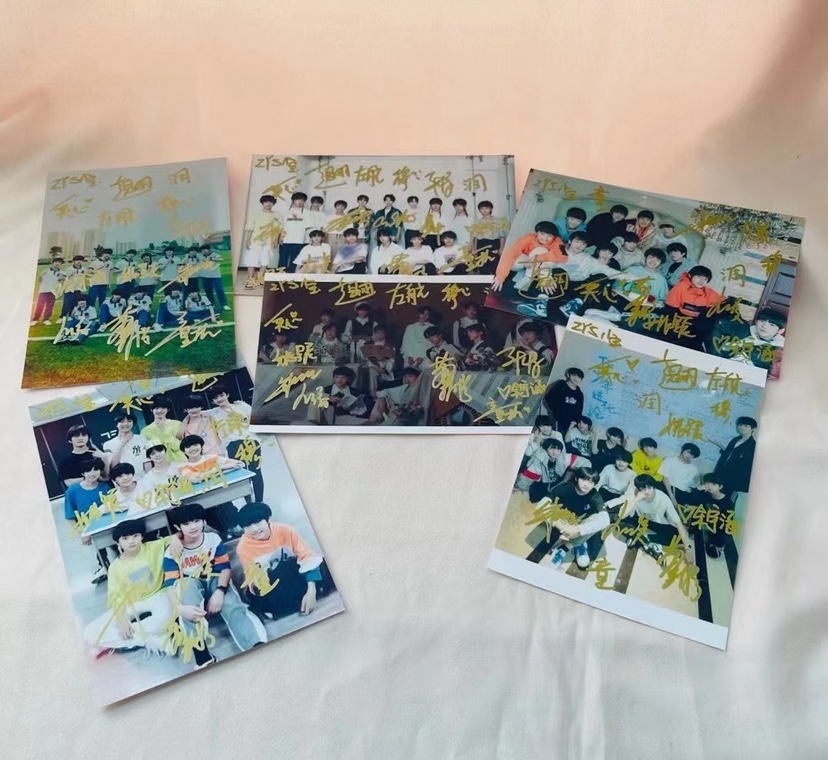 The TF family three generations of Autograph photo activities live on the scene of the pro-signature Zhu Zhixin Su Xinhao Deng Jiaxin Zhang Ji