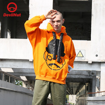 DEVIL NUT tide card demon 21 autumn and winter men and women couples have hats and clothes classic replica ATO