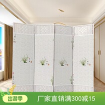 Environmental protection high-quality screen partition entrance living room bedroom Hotel hotel health hall folding convenient simple modern screen