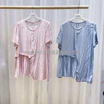 Pregnancy color 21 Summer model special post-natal breastfeeding cotton cool comfortable pregnant women loose short sleeve shirt