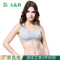 ab sports bra combed cotton yoga No steel ring Sport bra Ladies casual breathable vest C409