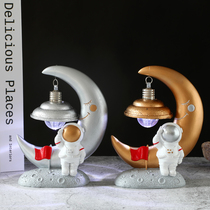 Creative ins Wind cute desk office desktop astronaut ornament ornaments gift boys