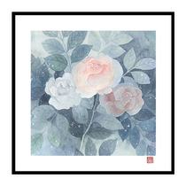 ( Framed )New Sharp Artist Pan Xiaochun( Summer Night Flower) Limited Edition Picture