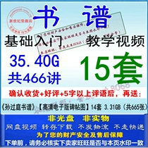 Sun Gongtings cursive calligraphy writing calligraphy beginner tutorial interpretation annotation teaching Video