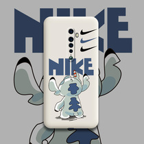 Small monster opporeno2 mobile phone shell liquid silicone reno2 softshell full package lens male and female new thin suitable for oppo personality creative 0pp0 net red loverss wind cartoon