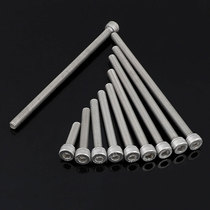 M3M4M5M6M8M10 304 stainless steel elongated cup head hexagon socket screw full tooth screw bolt screw
