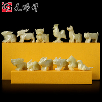 Xiuyu twelve Zodiac funerary rat cow Tiger Rabbit Dragon Snake Horse Sheep Monkey chicken dog pig tomb funeral supplies